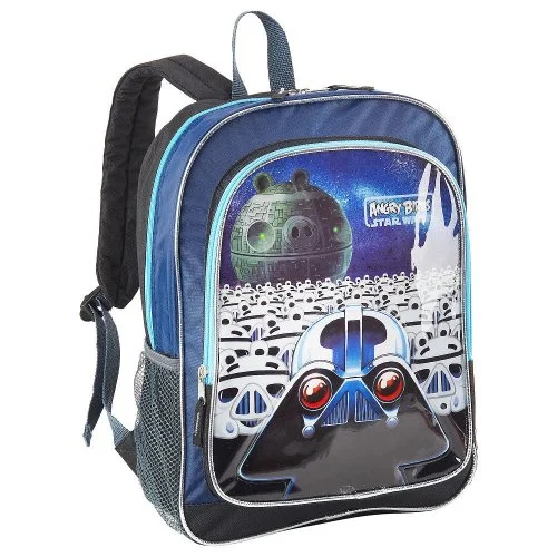 Affordable travel backpack for boys-Angry Birds Star Wars The Angry Force 16 Inch Backpack