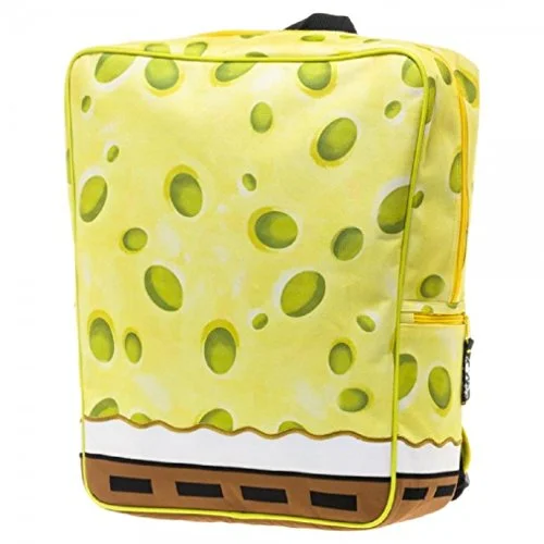 Bioworld Spongebob Squarepants Backpack And Removable Tie