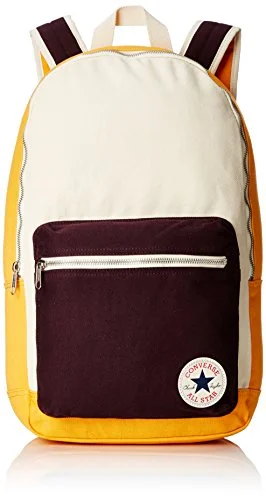 Converse Core Plus Canvas Backpack - Brown/Cream/Mustard