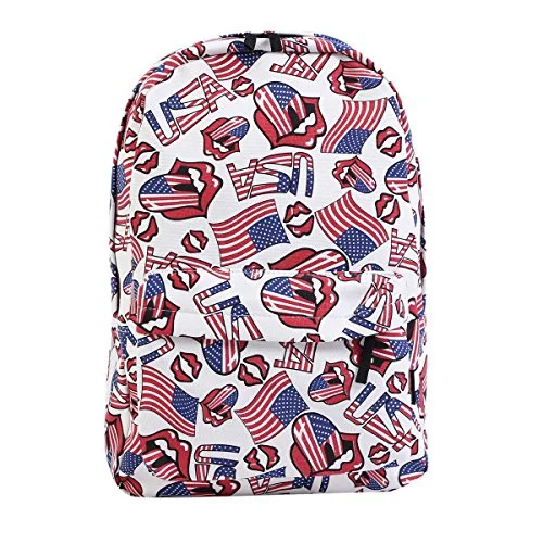 Damara National Flag Print Backpack