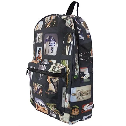 Small hiking backpack for teens-Star Wars Photo Album Sublimated Backpack