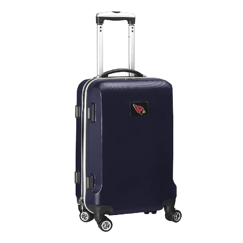 Suitcase for brief vacations-Arizona Cardinals 20" Navy Domestic Carry-on Spinner