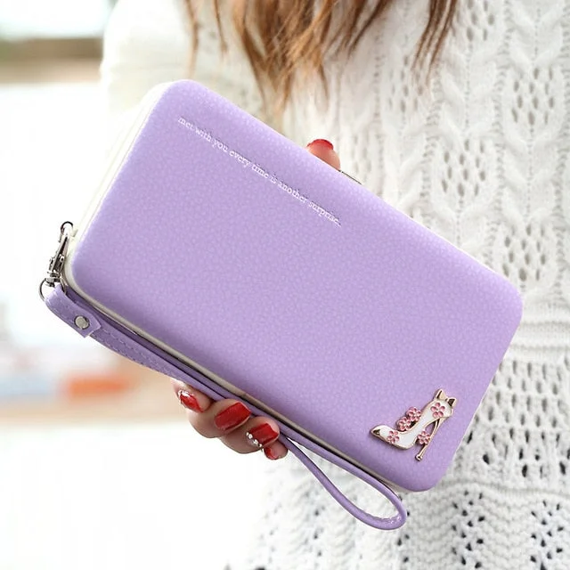 Purple Wallet Case