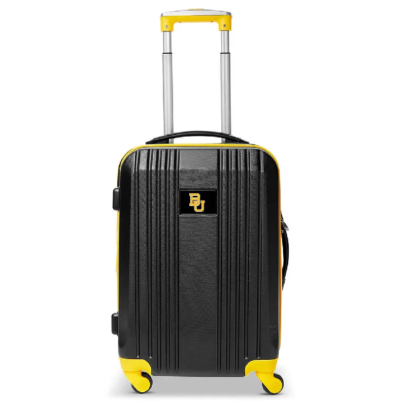 Baylor Carry On Spinner Luggage | Baylor Hardcase Two-Tone Luggage Carry-on Spinner in Yellow