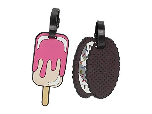 Betsey Johnson Ice Cream Luggage Tags Multi One Size