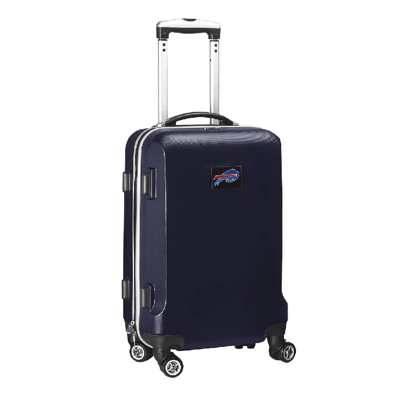 Suitcase for ridge trips-Buffalo Bills 20" Navy Domestic Carry-on Spinner