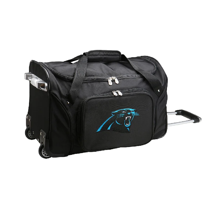 Carolina Panthers Luggage | Carolina Panthers Wheeled Carry On Luggage