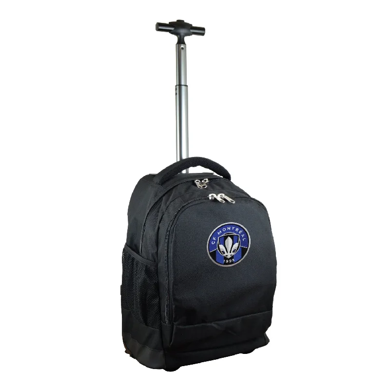 CF Montréal 19" Premium Wheeled Backpack-Black