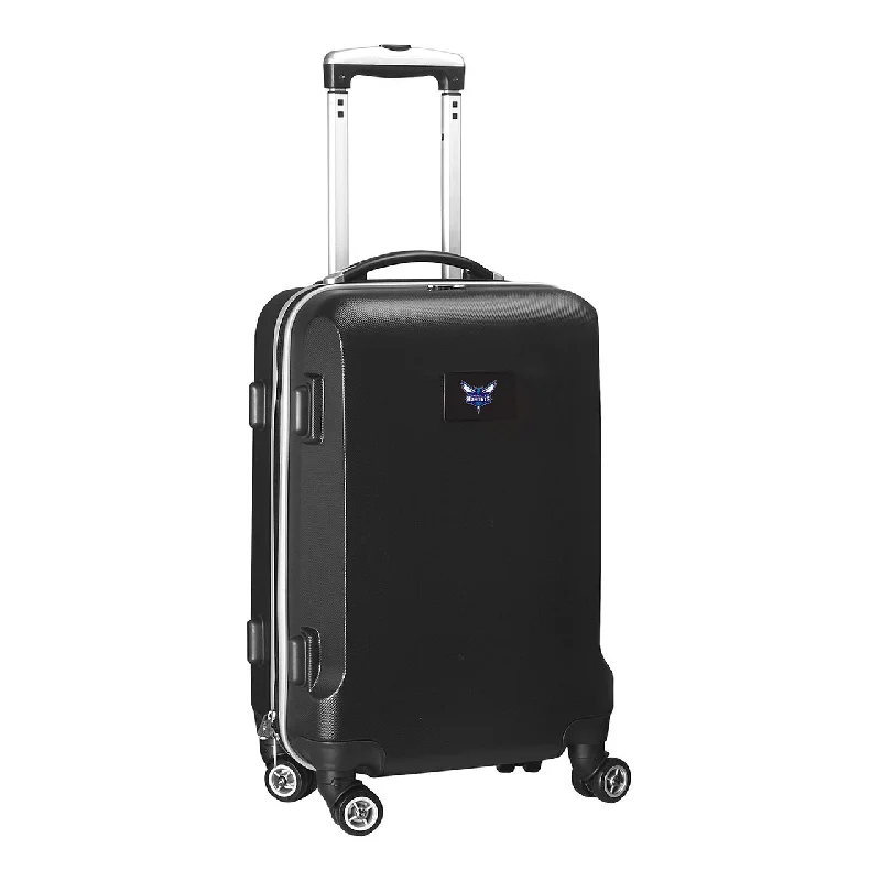 Charlotte Hornets 20" 8 wheel ABS Plastic Hardsided Carry-on in Black