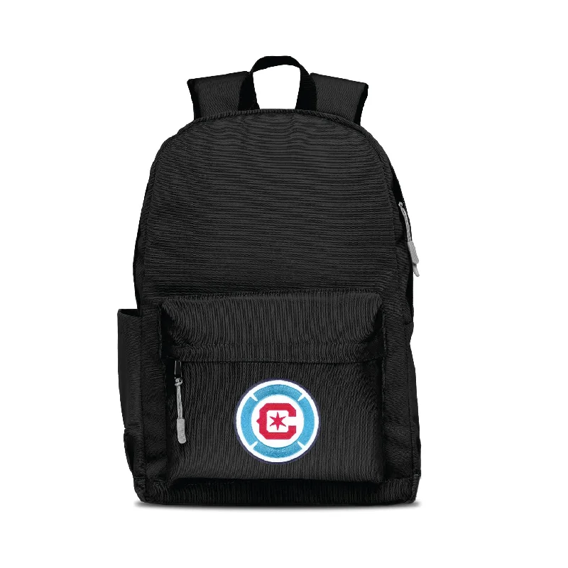 Chicago Fire FC Campus Laptop Backpack -Black/Gray