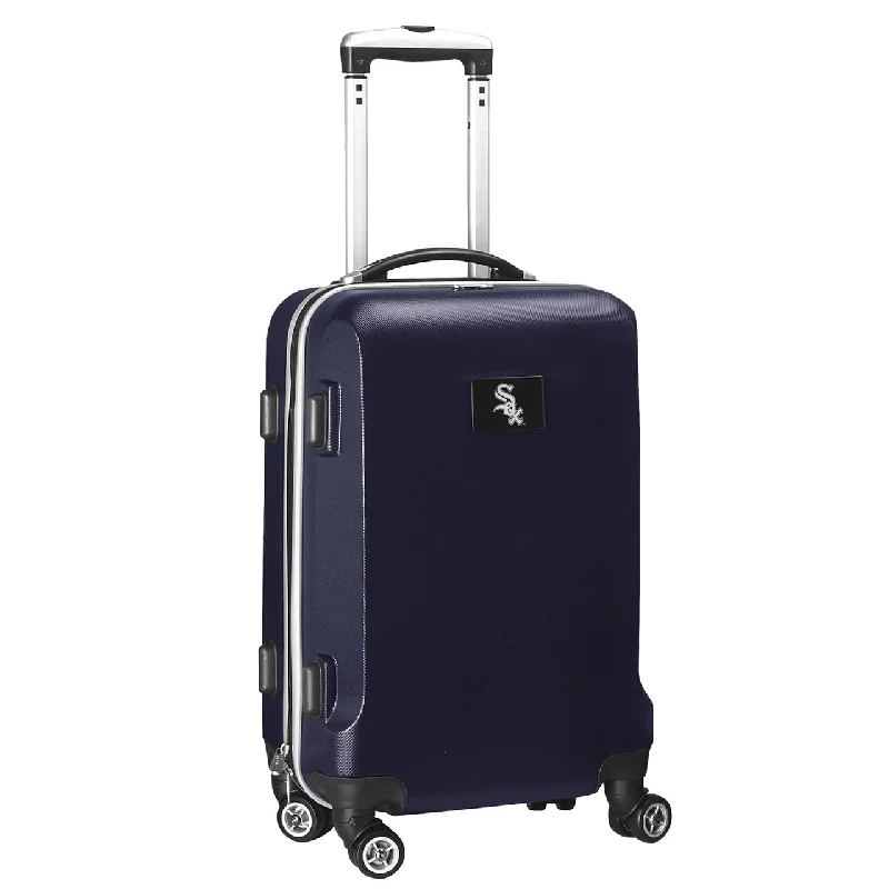 Suitcase stylish edges-Chicago White Sox 20" Navy Domestic Carry-on Spinner