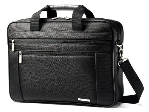 Classic Perfect Fit Laptop Case, 16.5 X 4.5 X 12, Nylon, Black