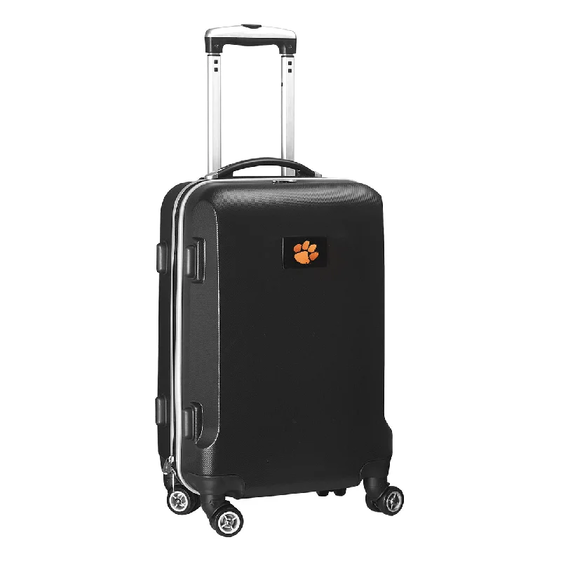 Clemson 20" 8 wheel ABS Plastic Hardsided Carry-on in Black