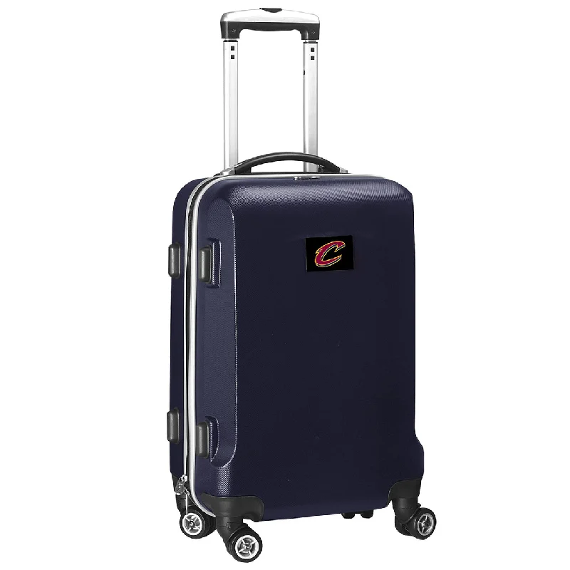 Suitcase durable surfaces-Cleveland Cavaliers 20" Navy Domestic Carry-on Spinner