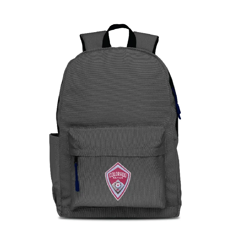 Colorado Rapids Campus Laptop Backpack - Gray/Navy