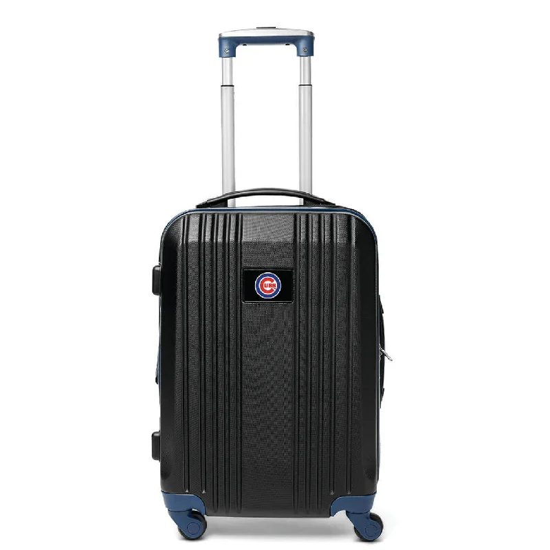 Cubs Carry On Spinner Luggage | Chicago Cubs Hardcase Two-Tone Luggage Carry-on Spinner in Red