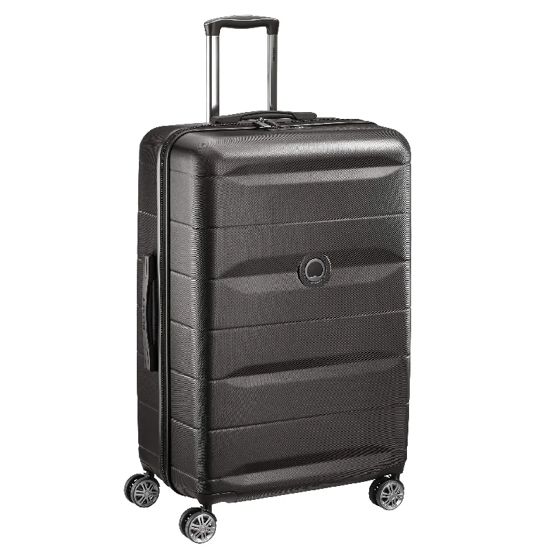 DELSEY PARIS Comete Suitcase 77 centimeters 98.8 Black (Negro)