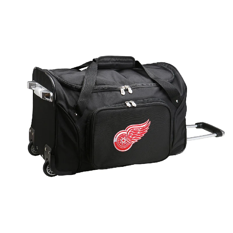 Detroit Red Wings Luggage | Detroit Red Wings Wheeled Carry On Luggage