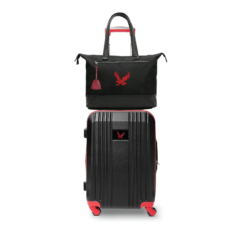 Eastern Washington Eagles Premium Laptop Tote Bag and Luggage Set