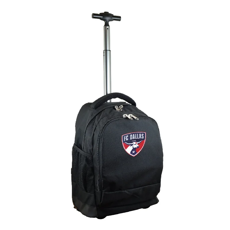 FC Dallas 19" Premium Wheeled Backpack-Black