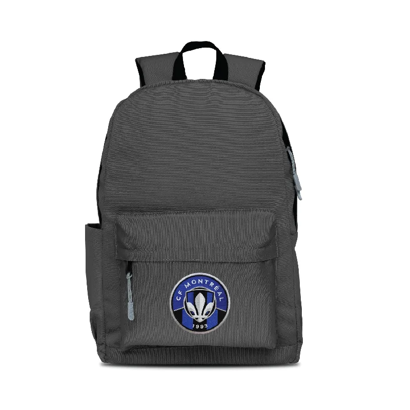 CF Montréal Campus Laptop Backpack - Gray/Gray