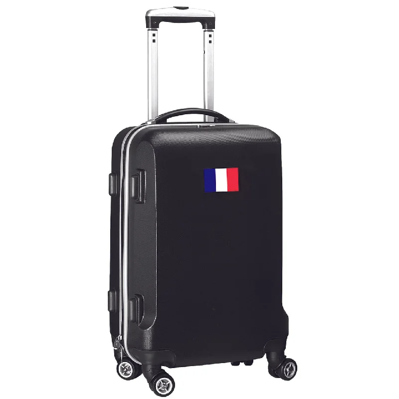 France Flag 21" Carry-On Spinner in Black