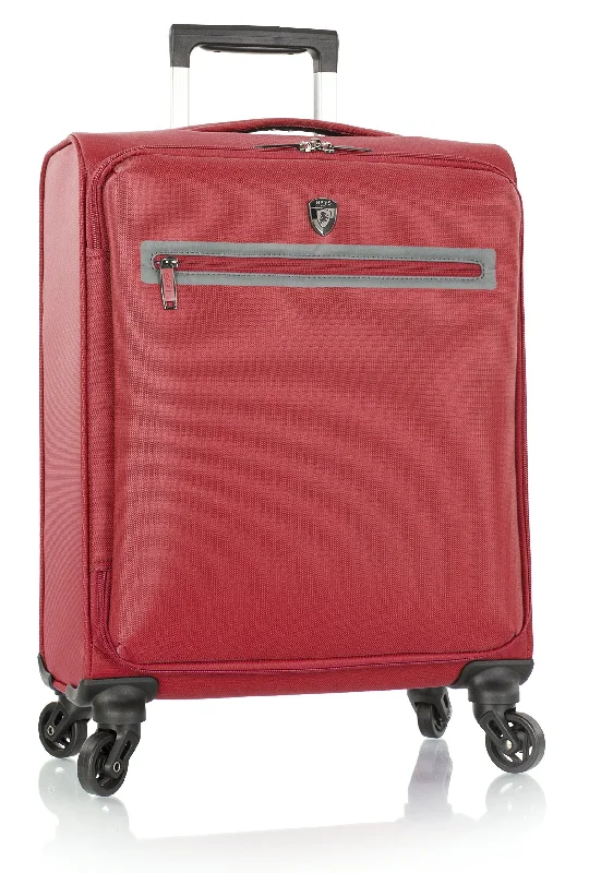 Heys America Hi-Tech Xero The World's Lightest 21 Inch Spinner Carry On Luggage (Red)