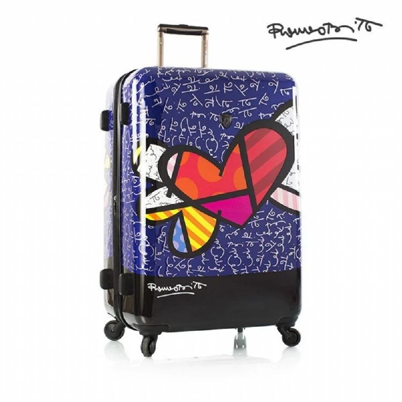 Heys America Multi-Britto Heart With Wings 21-Inch Carry-on Spinner Luggage