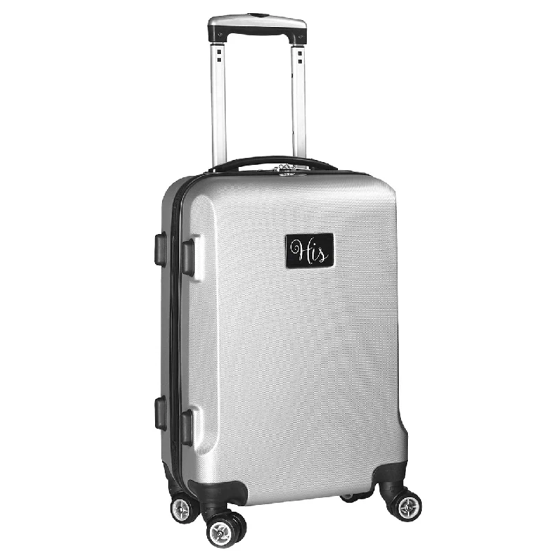 His 21" Hardcase Carry-On Spinner Silver