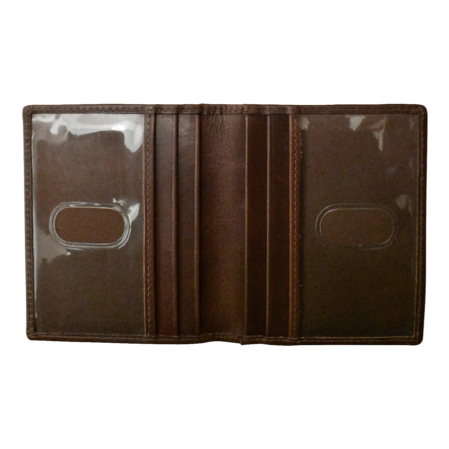 ili New York ID Credit Card Holder Leather Wallet - 6715