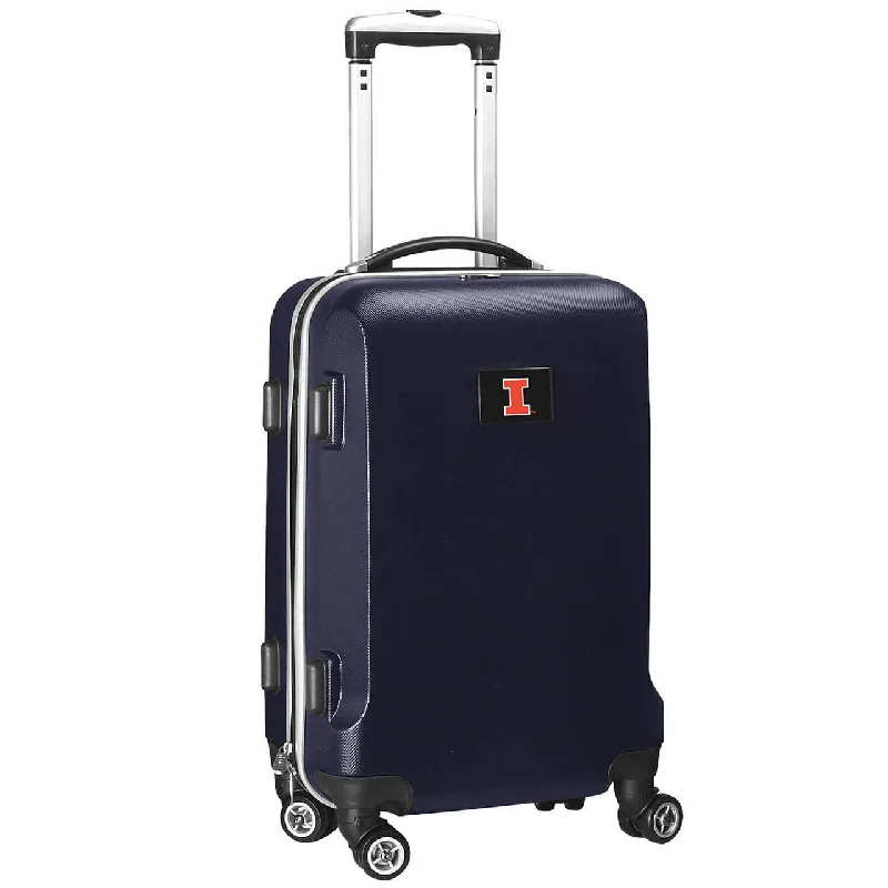 Illinois Fighting Illini 20" Navy Domestic Carry-on Spinner