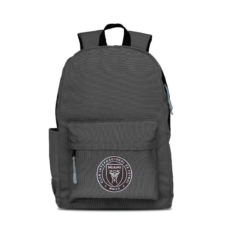 Inter Miami CF Campus Laptop Backpack - Gray/Gray