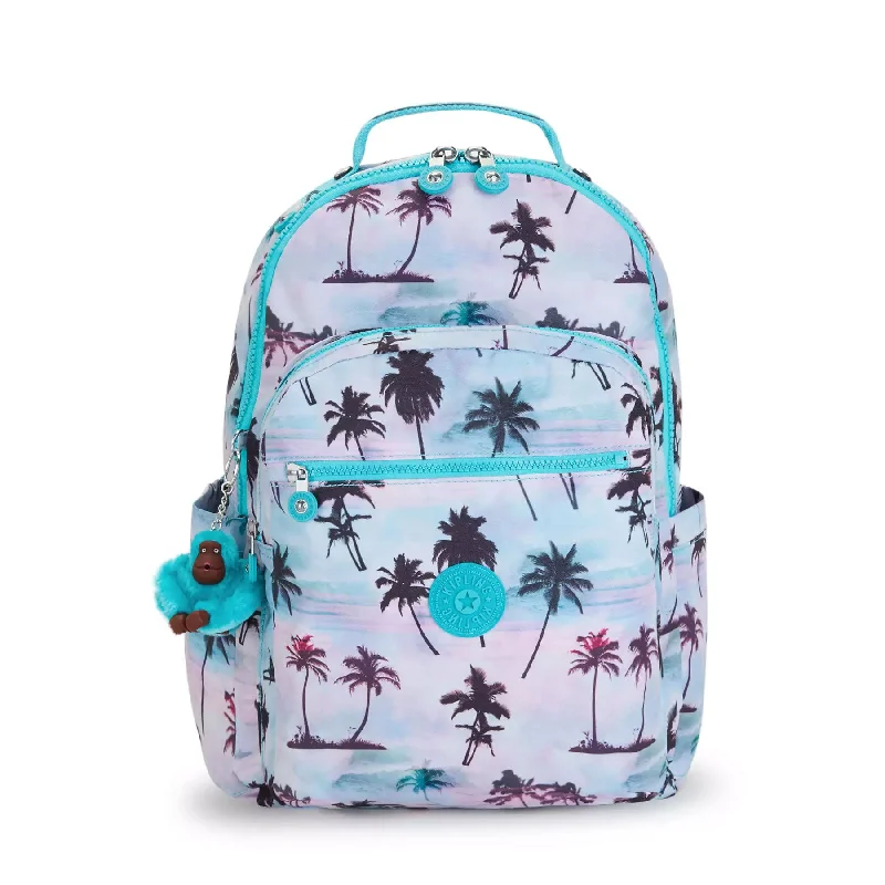 Kipling Seoul Large  Printed 15" Laptop Backpack