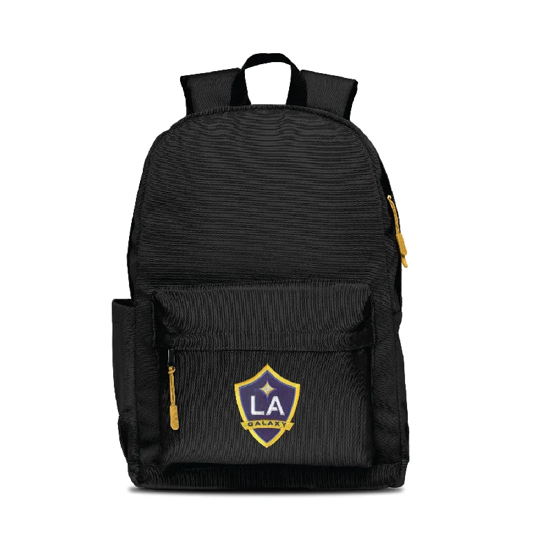 La Galaxy Campus Laptop Backpack -Black/Yellow