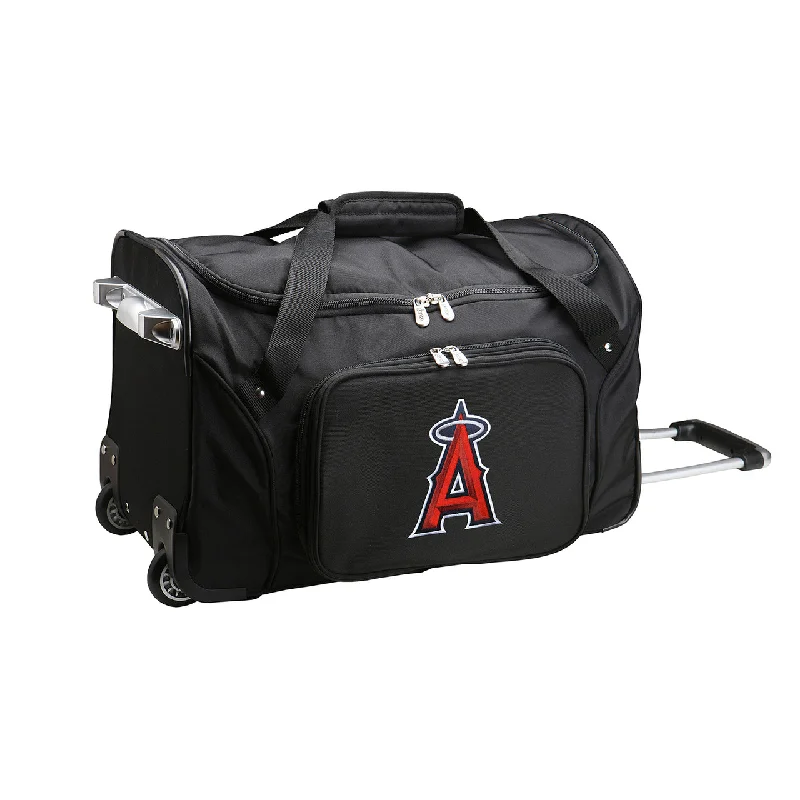 Los Angeles Angels Luggage | Los Angeles Angels Wheeled Carry On Luggage