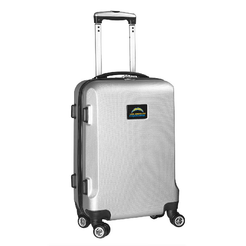 Los Angeles Chargers 20'' Hardcase Luggage Carry-on Spinner in Silver