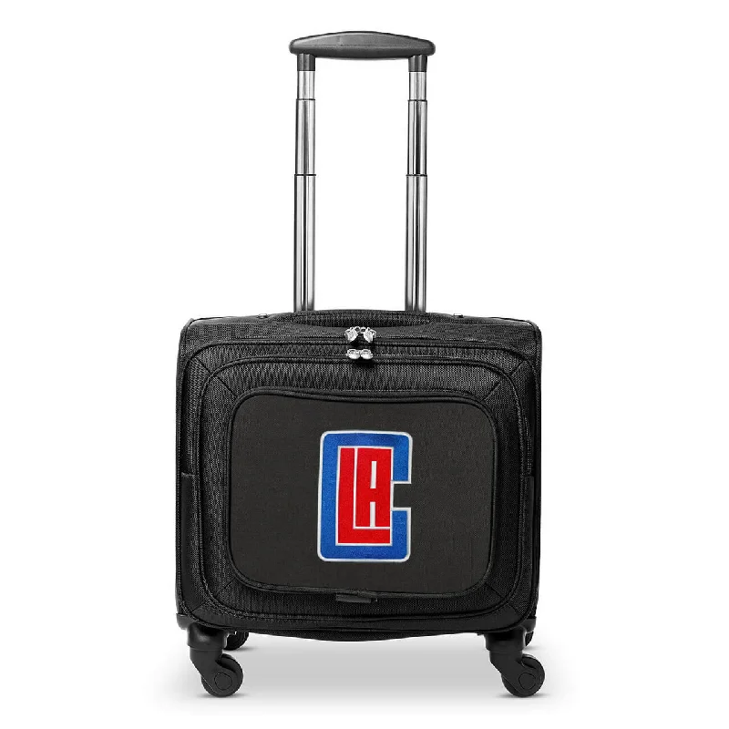 Los Angeles Clippers 14" Black Wheeled Laptop Overnighter