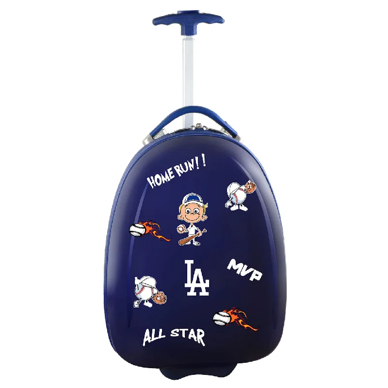 Los Angeles Dodgers Kids Rolling Pod Luggage in Blue