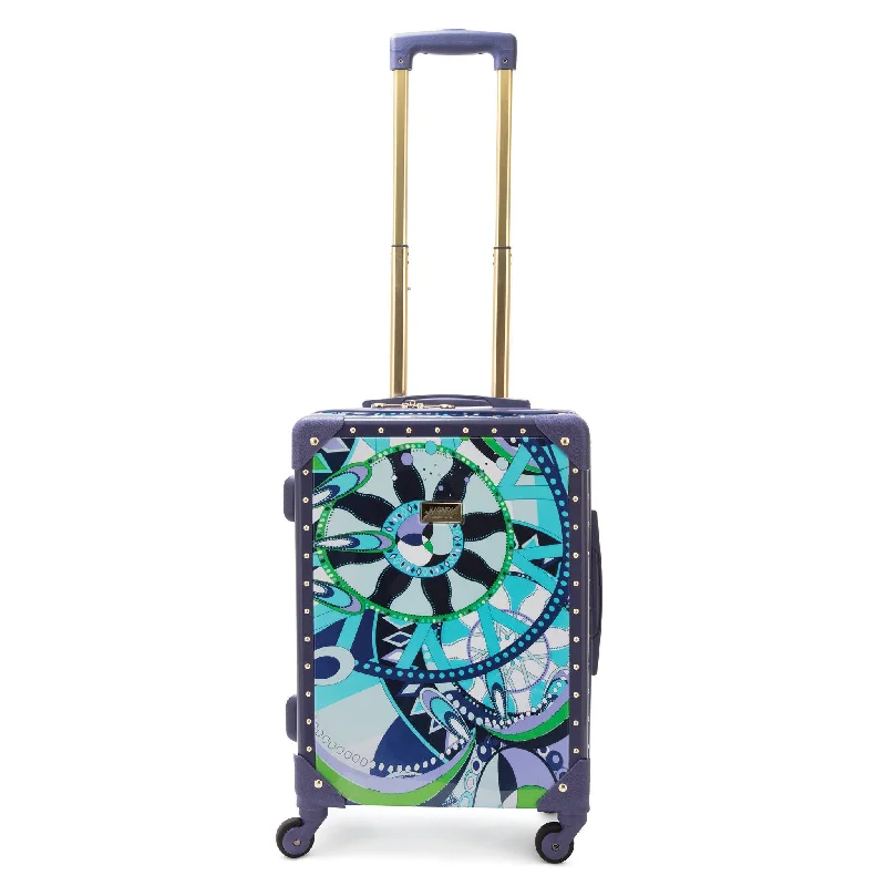 Macbeth Collection Women's 21 inch Luggage, Navy