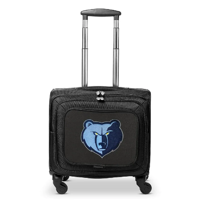 Memphis Grizzlies 14" Black Wheeled Laptop Overnighter