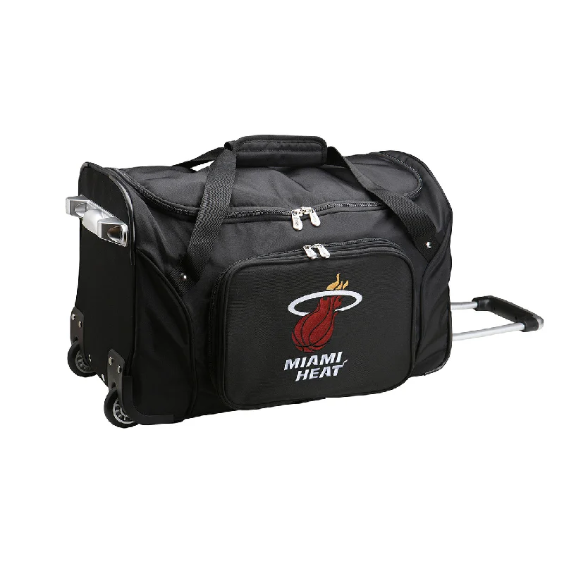 Miami Heat Luggage | Miami Heat Wheeled Carry On Luggage