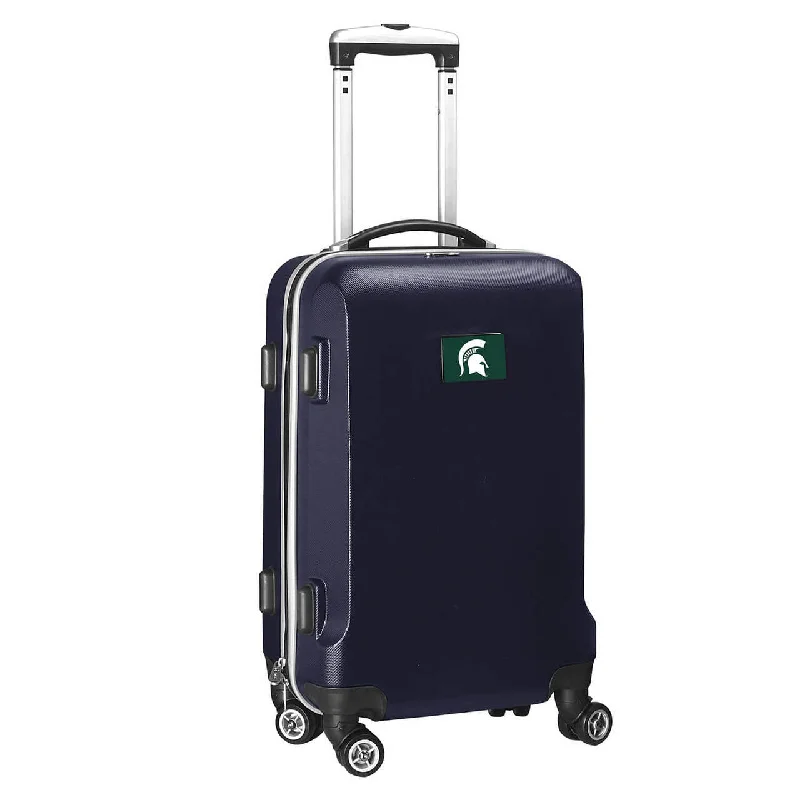 Michigan State Spartans 20" Navy Domestic Carry-on Spinner