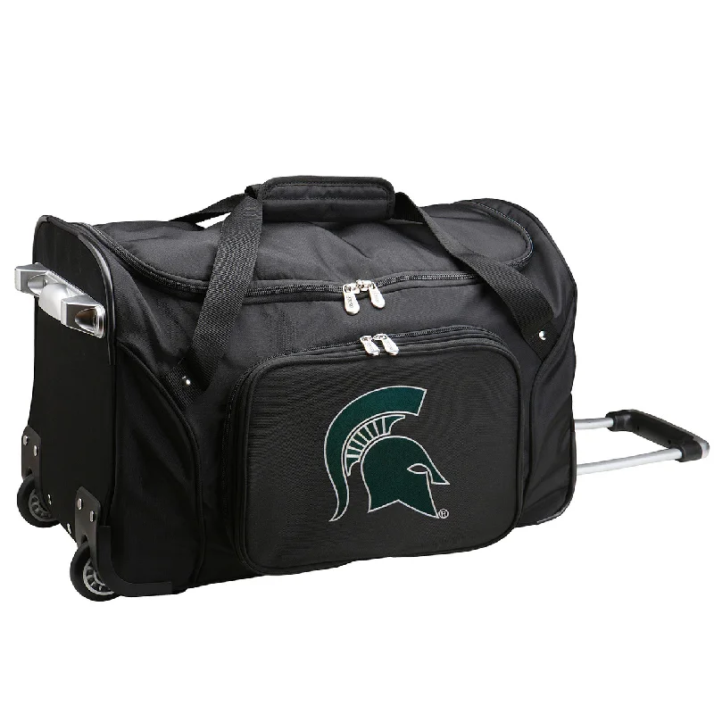 Michigan State Spartans Luggage | Michigan State Spartans Wheeled Carry On Luggage