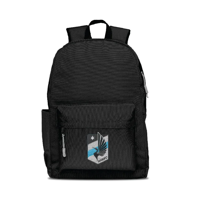 Minnesota United FC Campus Laptop Backpack -Black/Gray