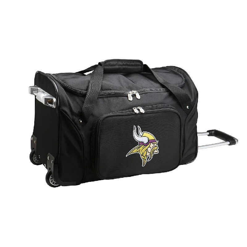 Minnesota Vikings Luggage | Minnesota Vikings Wheeled Carry On Luggage