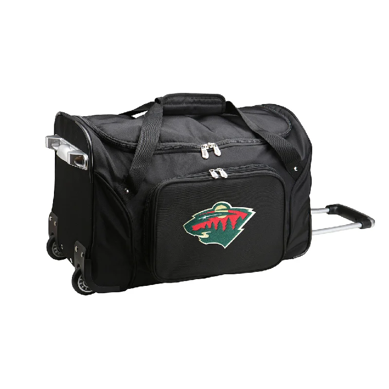 Minnesota Wild Luggage | Minnesota Wild Wheeled Carry On Luggage