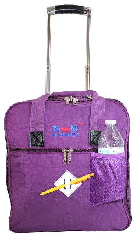 New BoardingBlue Allegiant Air Rolling Free Personal item Under Seat (Purple)