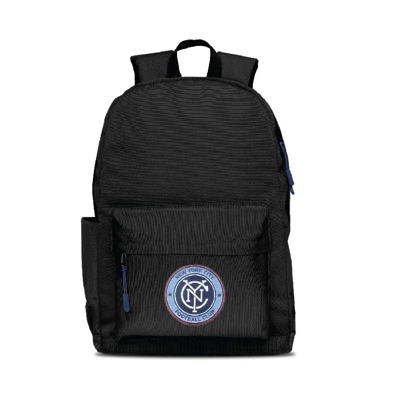 New York City FC Campus Laptop Backpack -Black/Navy