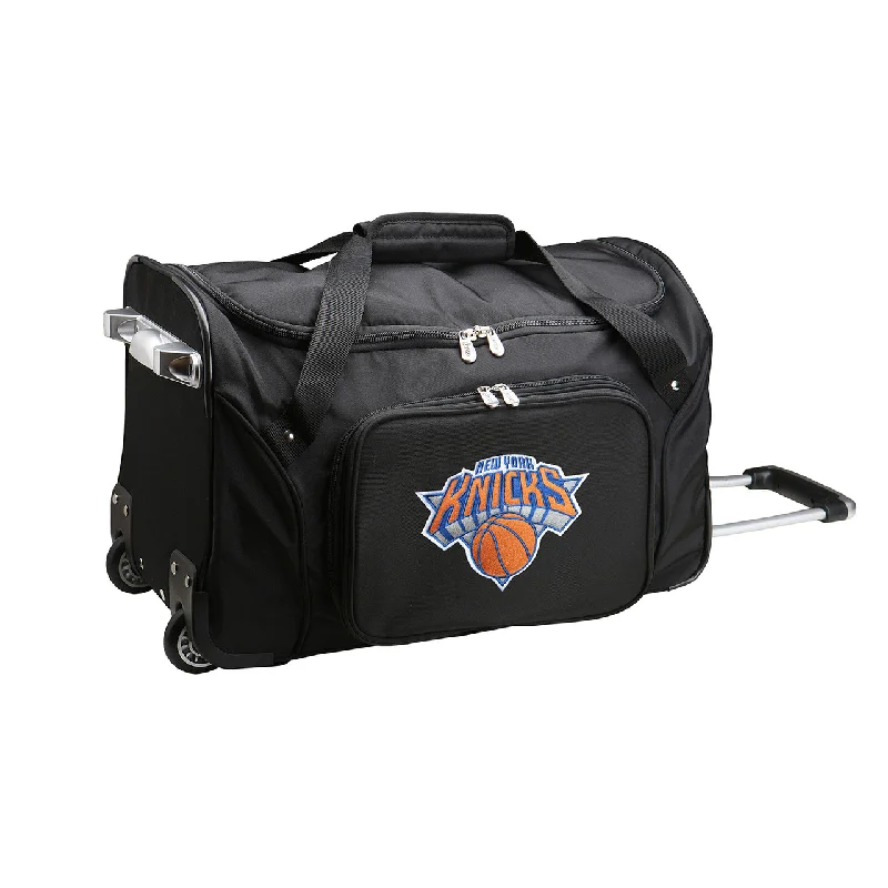 New York Knicks Luggage | New York Knicks Wheeled Carry On Luggage