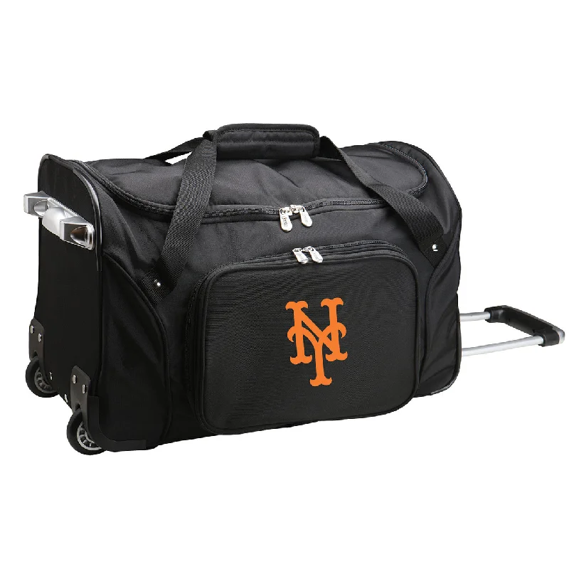 New York Mets Luggage | New York Mets Wheeled Carry On Luggage